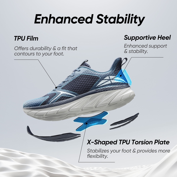 [Allswifit 1.0] Men's Comfortable Lifestyle Sneakers - BLUE - 2